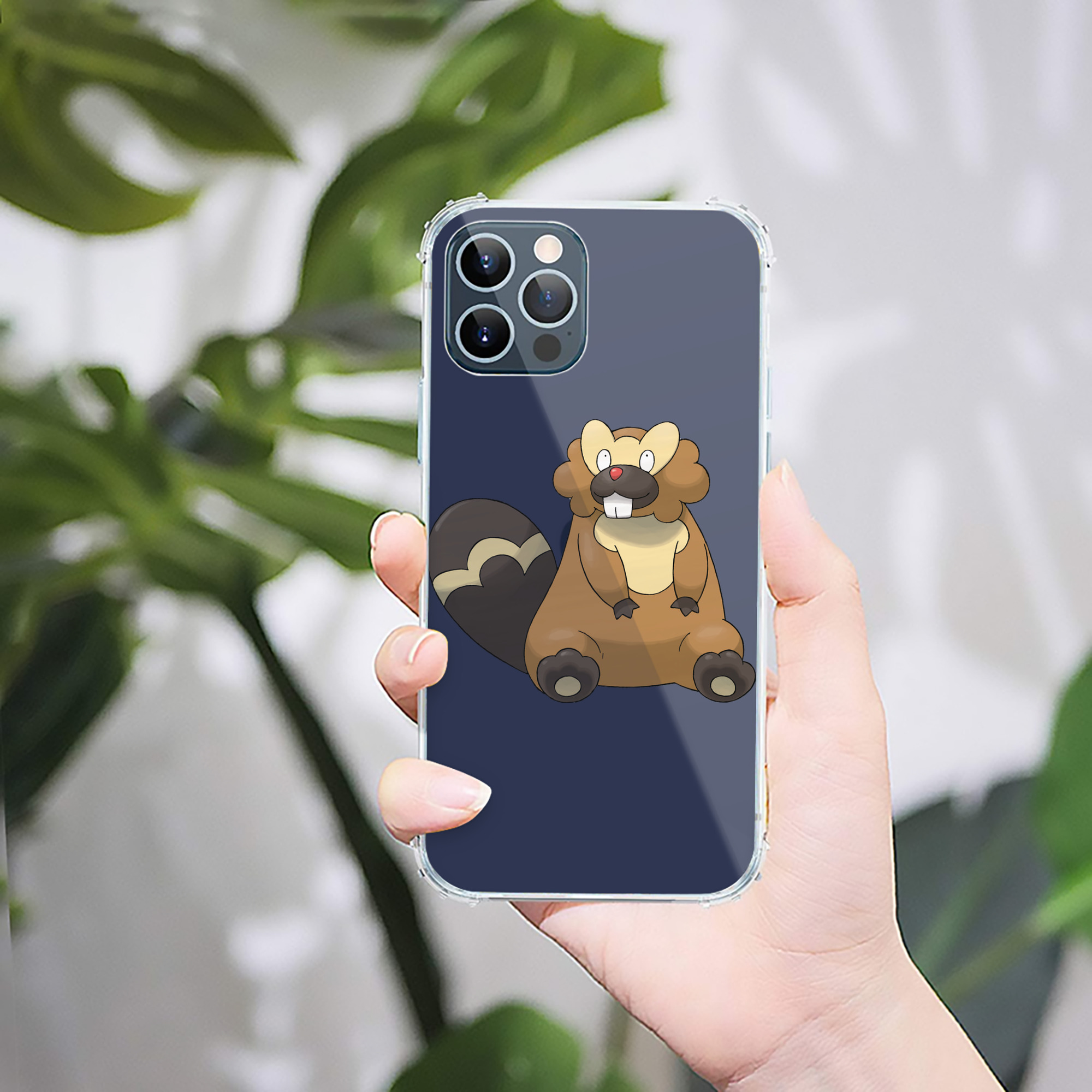 （画像用） ポケットモンスター Pokémon 【iPhone 12シリーズ対応】透明スマホケース（クリアソフトケース）